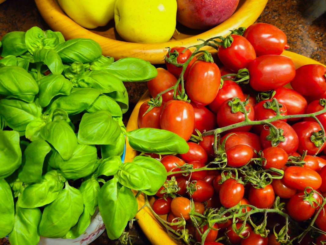 Ingredienti della dieta mediterranea